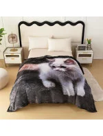 Bavlnená deka Cotton World Touch Animal, Motor 160x200