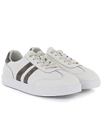 Dámske krémové kožené poltopánky Vinceza 41505