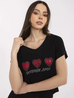 Tričko CLM TS 1708.83 čierne