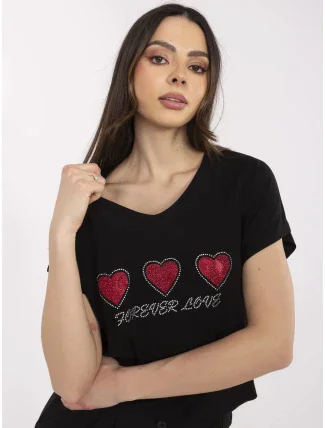 Tričko CLM TS 1708.83 čierne Tričko CLM TS 1708.83 čierne