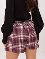 Šortky IT SN 18932 1.79 bordová