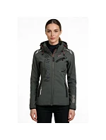 Geographical Norway Dámska softshellová bunda Reine Grey/Black Lady 007 (WU6099F/GN Grey/Black) Geographical Norway Dámska softshellová bunda Reine Grey/Black Lady 007 (WU6099F/GN Grey/Black)