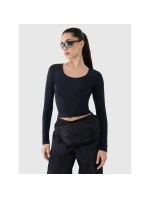 Dámske hladké tričko s dlhým rukávom 4F 4FRSS25TLONF511-20S