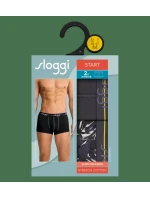 Pánske boxerky Start Hipster C2P box - GRAY - šedá M032 - SLOGGI