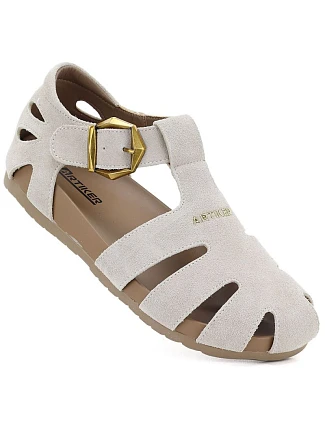 Dámske béžové kožené sandále Artiker 58C0328