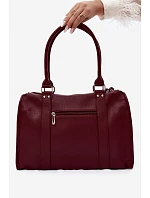 Veľká taška z imitácie kože Bordo Nolita