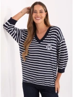 Blúzka RV BZ A791.53 tmavomodrá