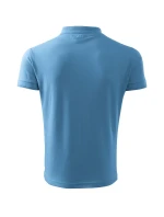 Pánske tričko Pique Polo azure blue