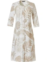 Dámska froté nočná košeľa 70231-144-6 béžová-potlač - Pastunette