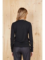 NEOBLU Sullivan Women Dámsky sveter s výstrihom do V 24.3988 night blue NEOBLU Sullivan Women Dámsky sveter s výstrihom do V 24.3988 night blue