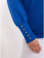 Blúzka RV BZ 9227.33X kobalt