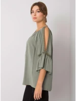 Blúzka TW BZ BI 82198.46 khaki