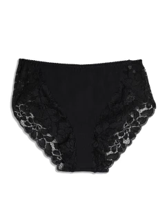 Dámske nohavičky ADC89 Midi Black - Cotonella