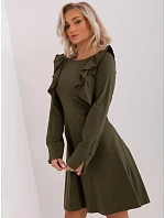 Dámske šaty EM SK HW 20 395.34P khaki – Lily Rose Dámske šaty EM SK HW 20 395.34P khaki – Lily Rose