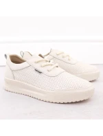 Čierne dámske kožené tenisky na podpätku Sergio Leone PB236-S