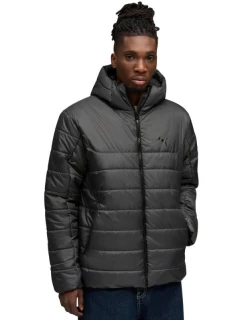 Pánska zateplená bunda Puma ESS s kapucňou Grey 685211 44 Muži