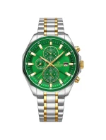 Pánske hodinky Giewont Chronograph Sapphire Silver Green GW7290-B7 Pánske hodinky Giewont Chronograph Sapphire Silver Green GW7290-B7