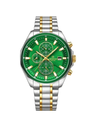 Pánske hodinky Giewont Chronograph Sapphire Silver Green GW7290-B7 Pánske hodinky Giewont Chronograph Sapphire Silver Green GW7290-B7
