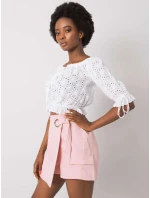 DHJ šortky SN 9858.09P svetlo ružová DHJ šortky SN 9858.09P svetlo ružová