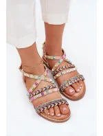 Sandále model 215007 Krok vo veľkom štýle