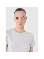 Dámske hladké tričko slim 4F 4FWMM00TTSHF2673-27M Dámske hladké tričko slim 4F 4FWMM00TTSHF2673-27M