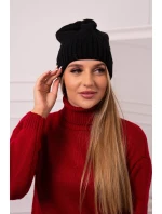 Dámska čiapka Irmina K333 čierna