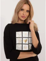 Blúzka CLM BZ 1268.67 čierna