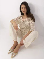 Blúzka MI BZ 9007.77 béžová Blúzka MI BZ 9007.77 béžová