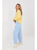 Šnúrové nohavice model 224381 Taliansko Moda