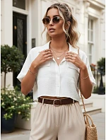 Dámske tričko GRITAN white FashionStreet DY0429 Dámske tričko GRITAN white FashionStreet DY0429