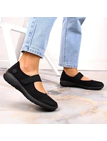 Pohodlné šnurovacie topánky Rieker W RKR575 black