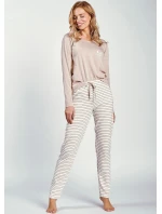 Taro Gina 3246 long/r S-XL Z24/25 dámske pyžamo