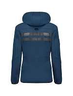 Softshellová bunda Geographical Norway (WU4009F/GN NAVY/F.-PINK)