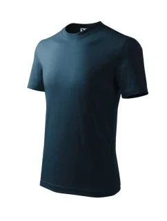 Tričko Malfini Basic Jr MLI-13802 navy blue