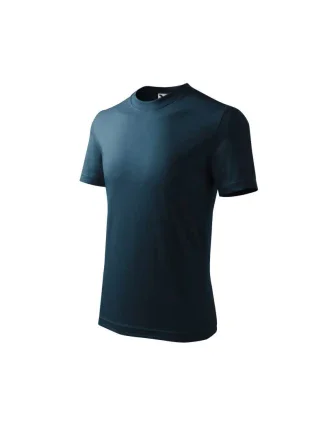 Tričko Malfini Basic Jr MLI-13802 navy blue Tričko Malfini Basic Jr MLI-13802 navy blue