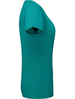 Fruit of the Loom Lady-Fit Iconic 195 T Dámske tričko z hrubej bavlny 16.1424 ocean teal