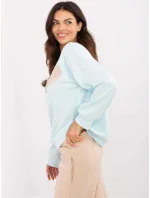 Mikina DHJ BL 20322.72 svetlo modrá