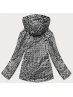 Obojstranná zelená dámska bunda s kapucňou (B9793-10) Obojstranná zelená dámska bunda s kapucňou (B9793-10)