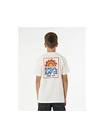 Chlapčenské tričko RIP CURL Pacific Rinse Sunrise Tee-Boy, biele, detské Chlapčenské tričko RIP CURL Pacific Rinse Sunrise Tee-Boy, biele, detské