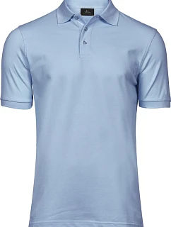 Tee Jays TJ 1405 Pánske luxusné ťažké strečové piqué polo tričko 18.1405 svetlo modré