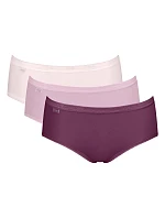 Sloggi Basic+ - Midi nohavičky 3 ks: mäkká bavlna comfort Sloggi Sloggi Basic+ - Midi nohavičky 3 ks: mäkká bavlna comfort Sloggi