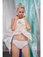 Dámske nohavičky sloggi 24/7 Cotton Lace Tai - biele - SLOGGI