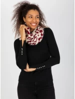 Tunelový šál AT KM ENEC svetlo béžový