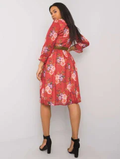 Šaty LK SK 507267.28 bordová