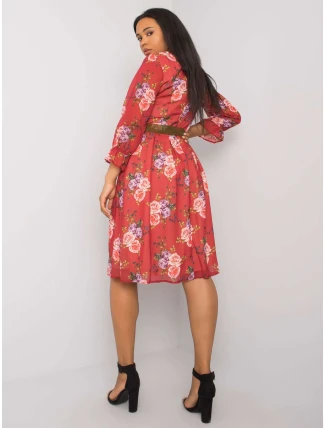 Šaty LK SK 507267.28 bordová