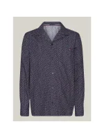 Pánske pyžamové tričko UM0UM02992 02E tmavomodré s potlačou - Tommy Hilfiger Pánske pyžamové tričko UM0UM02992 02E tmavomodré s potlačou - Tommy Hilfiger