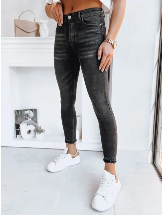 Dámske džínsové nohavice PINES black FashionStreet UY1734