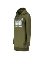 Mikina GEOGRAPHICAL NORWAY FABIENNE W WW4562F/GNO-KAKI Mikina GEOGRAPHICAL NORWAY FABIENNE W WW4562F/GNO-KAKI