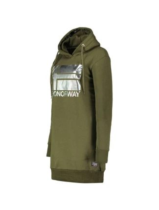 Mikina GEOGRAPHICAL NORWAY FABIENNE W WW4562F/GNO-KAKI Mikina GEOGRAPHICAL NORWAY FABIENNE W WW4562F/GNO-KAKI