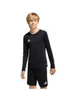 Adidas Entrada 26 detské tričko s dlhým rukávom čierne KF5879